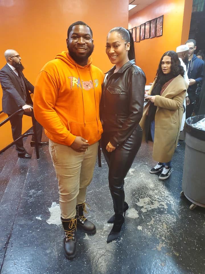 Chef Jerome with a private guest at a curated brand event