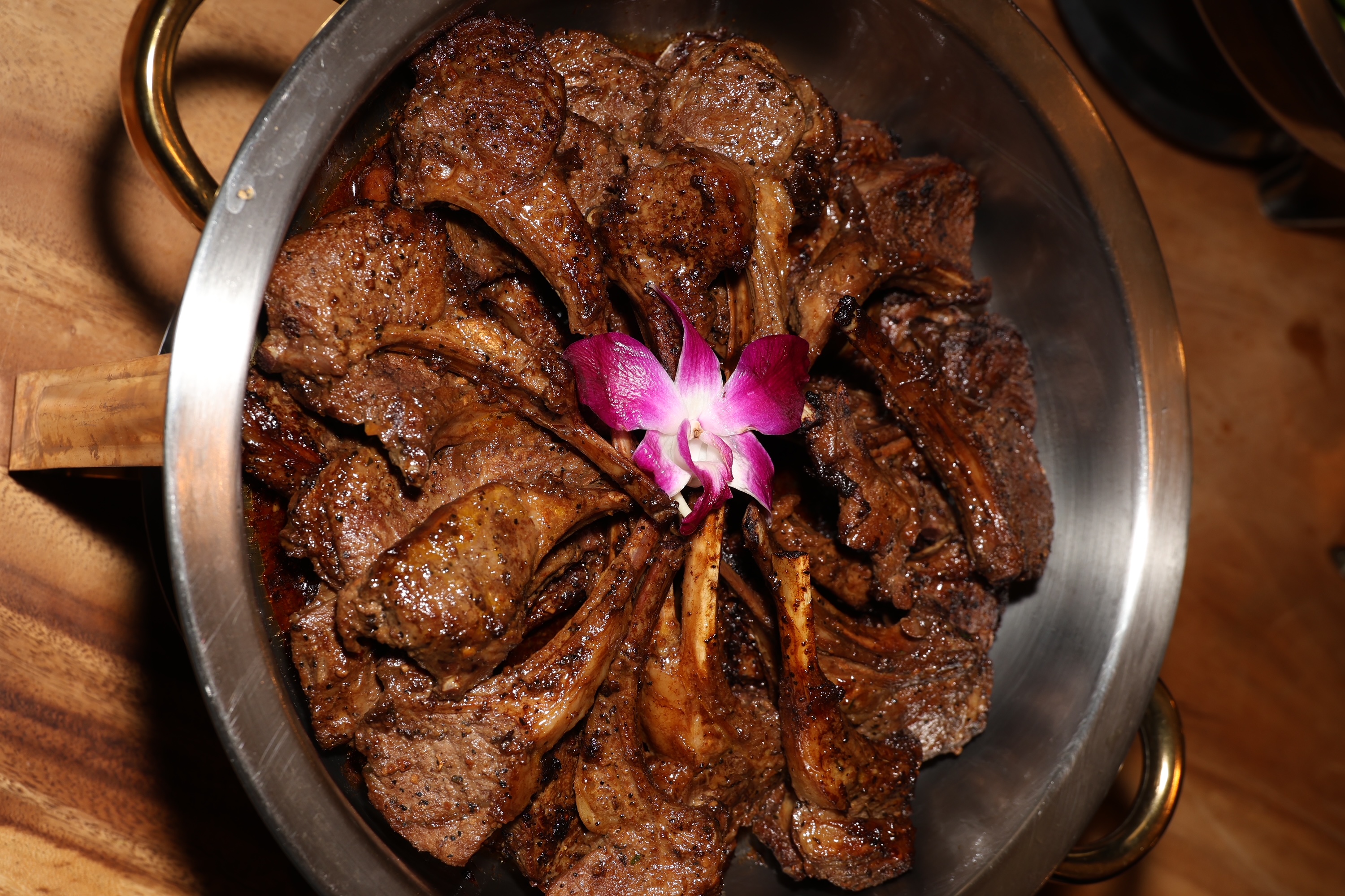 Lollipop lamb chops